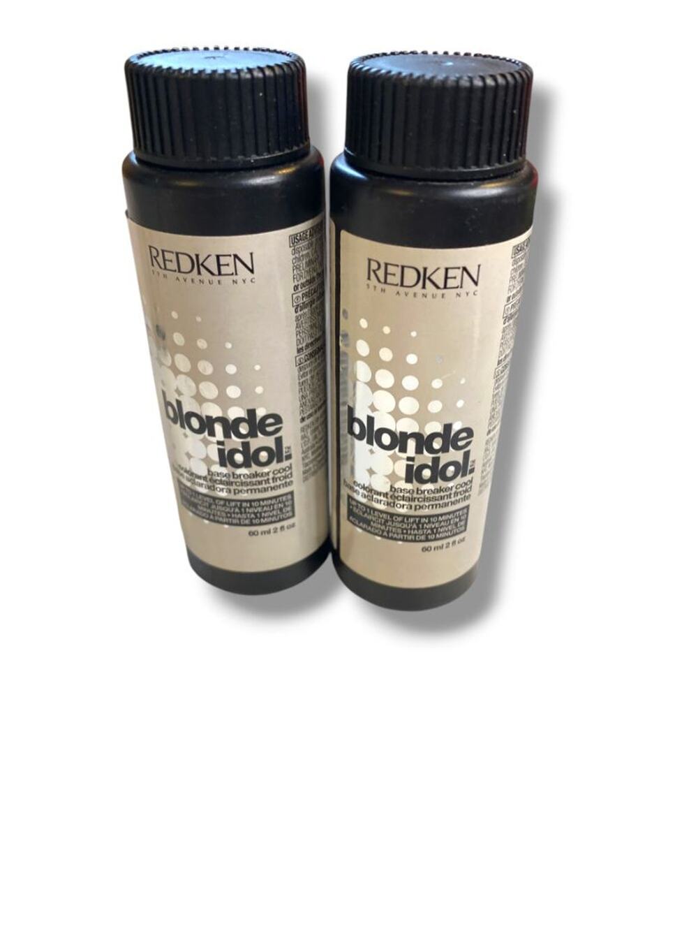 Redken New Blonde Idol Set of 2 Base Breaker Cool 2 fl oz 1 Level Lift 10 Minute